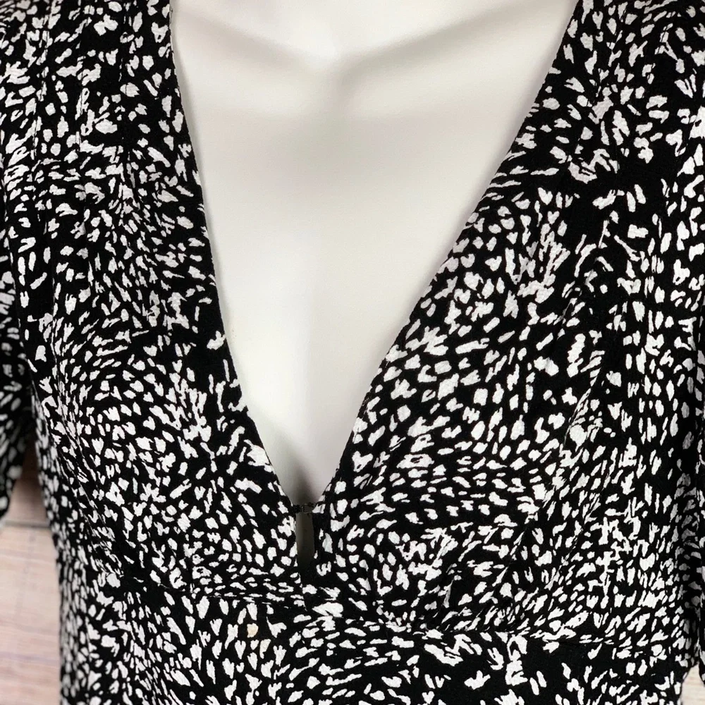 FREE People Black Combo Long Dress  $168 size‎ 2 & 4